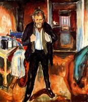 Munch, Edvard - Self-Portrait (in distress)